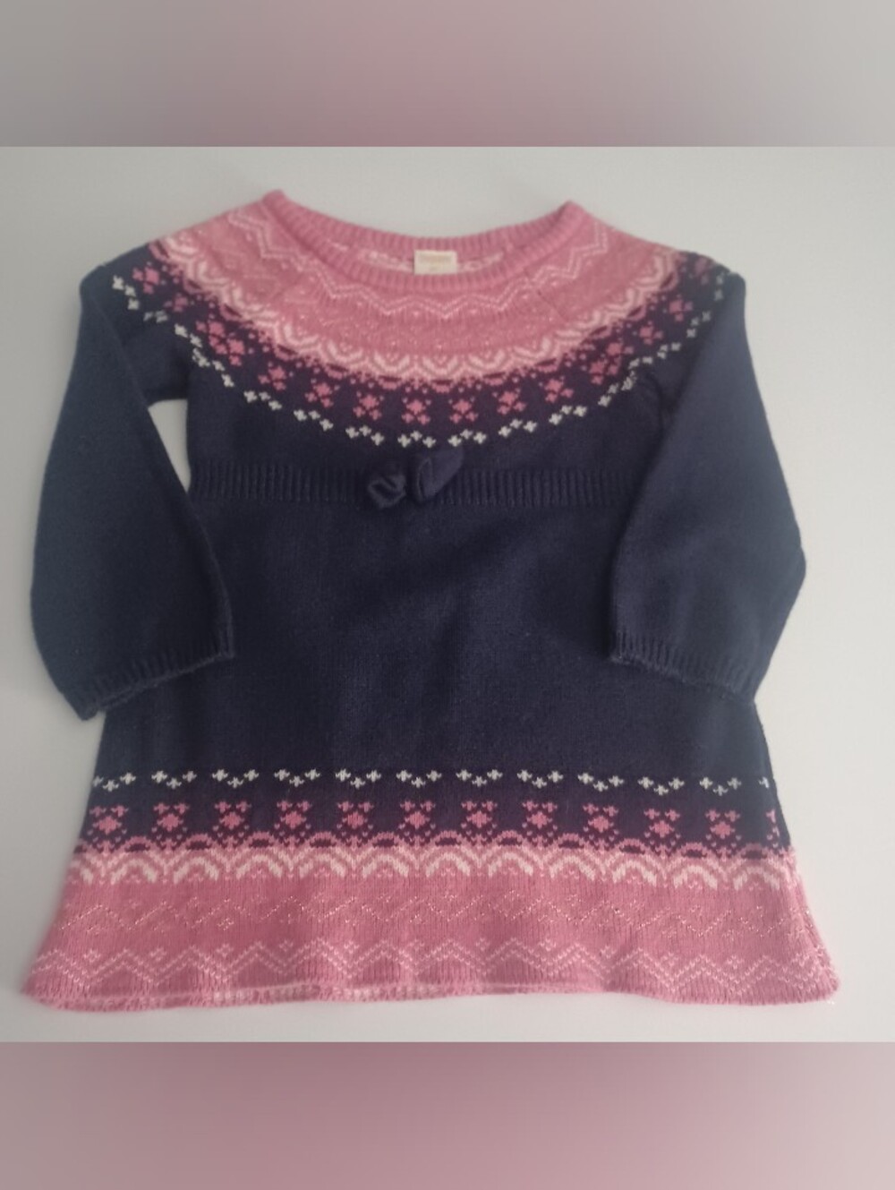 Gymboree Faire Isle Sweater Dress Sz 3T